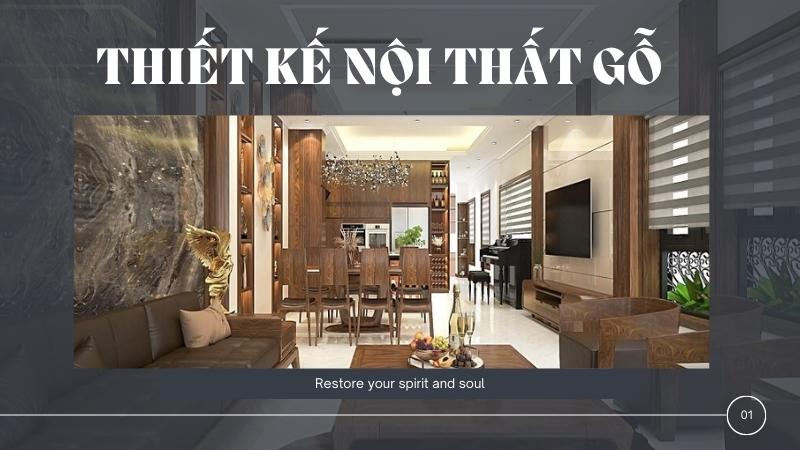 Thiết kế nội thất gỗ